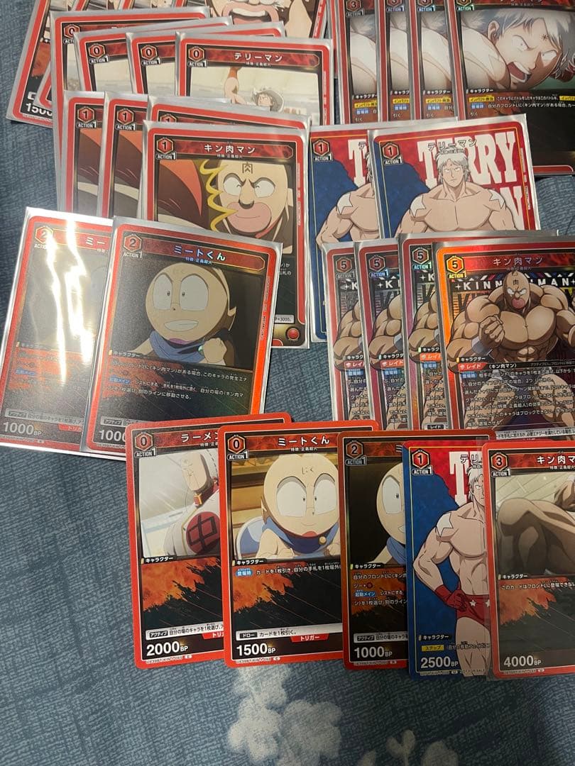 ユニオンアリーナ キン肉マン マシンガンズ デッキ 調整パーツ付き