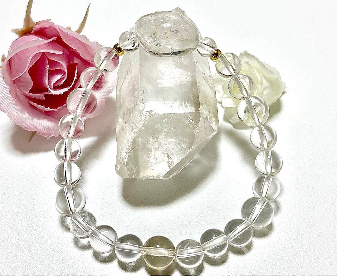 究極品質　秘蔵放出　国産山梨水晶のオリジナルデザインの神ブレス　〜龍神邂逅〜