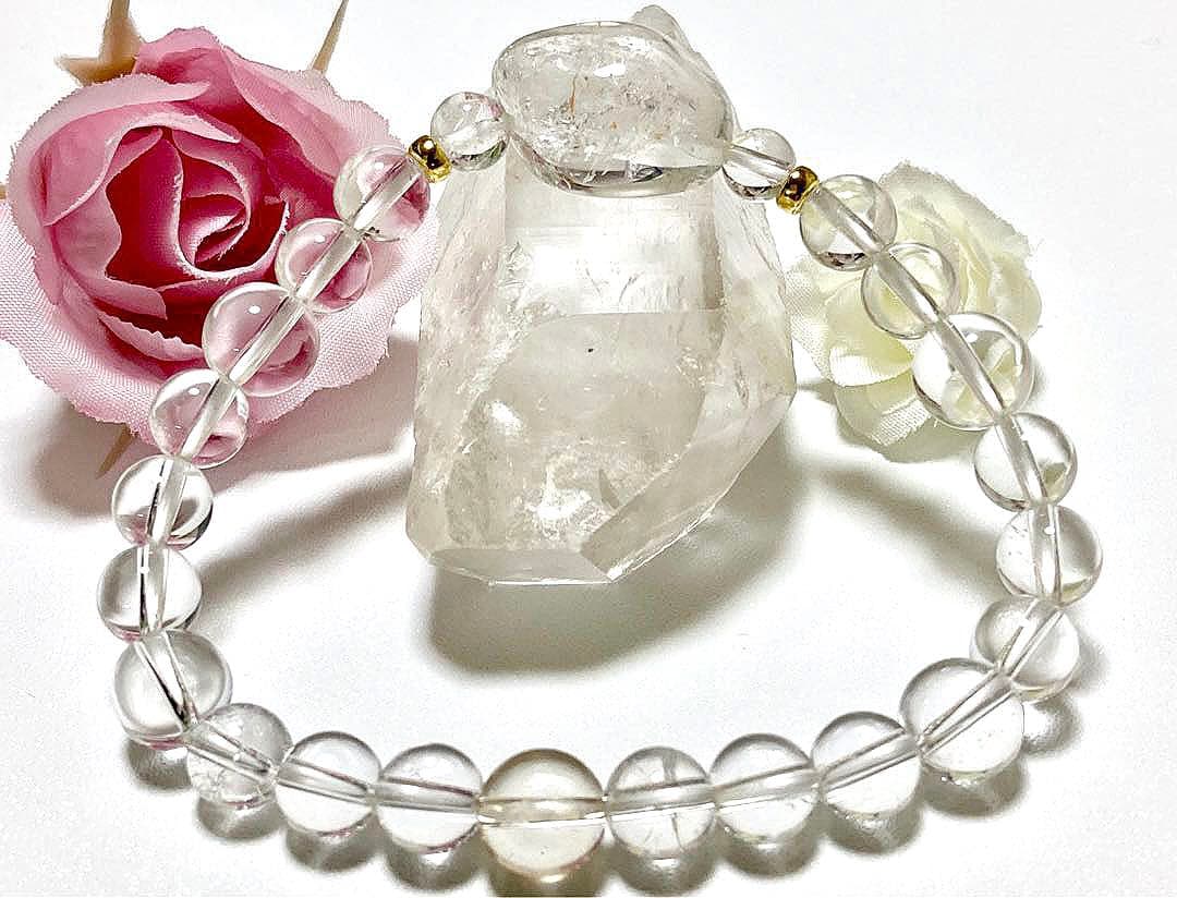 究極品質　秘蔵放出　国産山梨水晶のオリジナルデザインの神ブレス　〜龍神邂逅〜