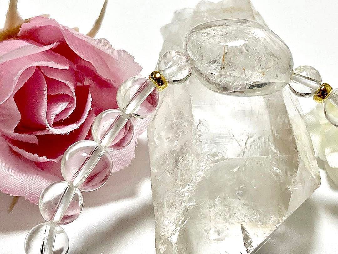 究極品質　秘蔵放出　国産山梨水晶のオリジナルデザインの神ブレス　〜龍神邂逅〜