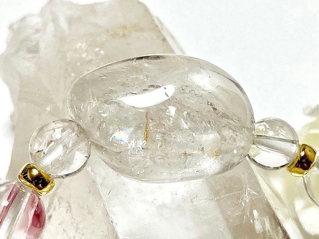 究極品質　秘蔵放出　国産山梨水晶のオリジナルデザインの神ブレス　〜龍神邂逅〜