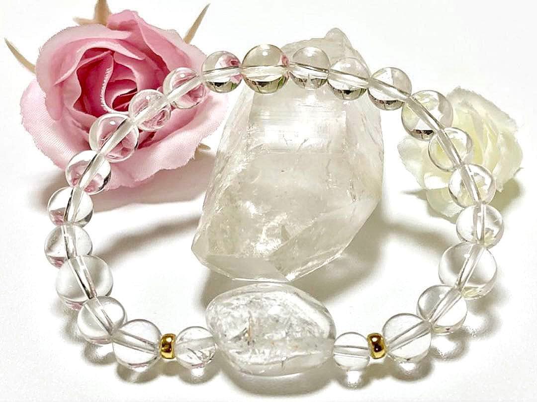 究極品質　秘蔵放出　国産山梨水晶のオリジナルデザインの神ブレス　〜龍神邂逅〜