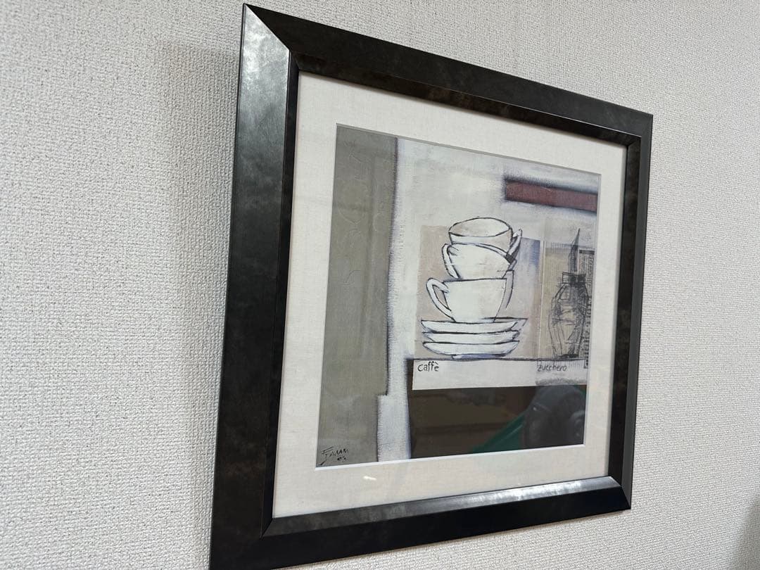 Frank dam カフェ　アート 474mm × 459mm