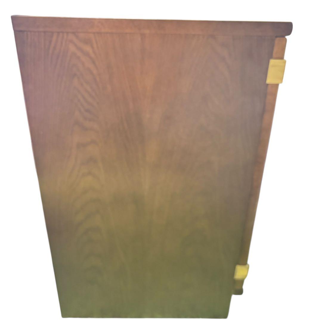 カリモク karimoku 木製キャビネット ガラス扉 収納棚 飾り棚 ブラウン