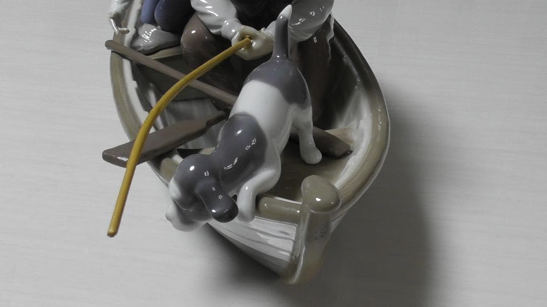LLADRO リヤドロ【おじいちゃんと魚釣り】2 リアドロ インテリア L506
