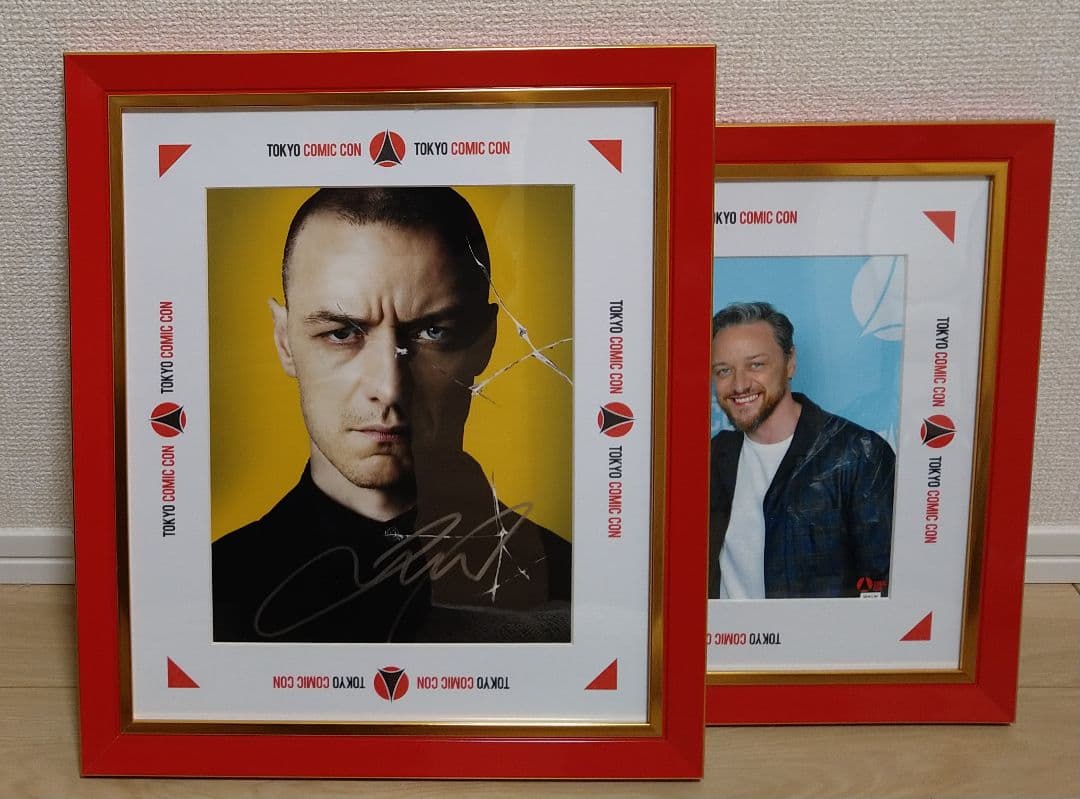 ジェームズ・マカヴォイ 直筆サインポートレート コミコン X-MEN 俳優