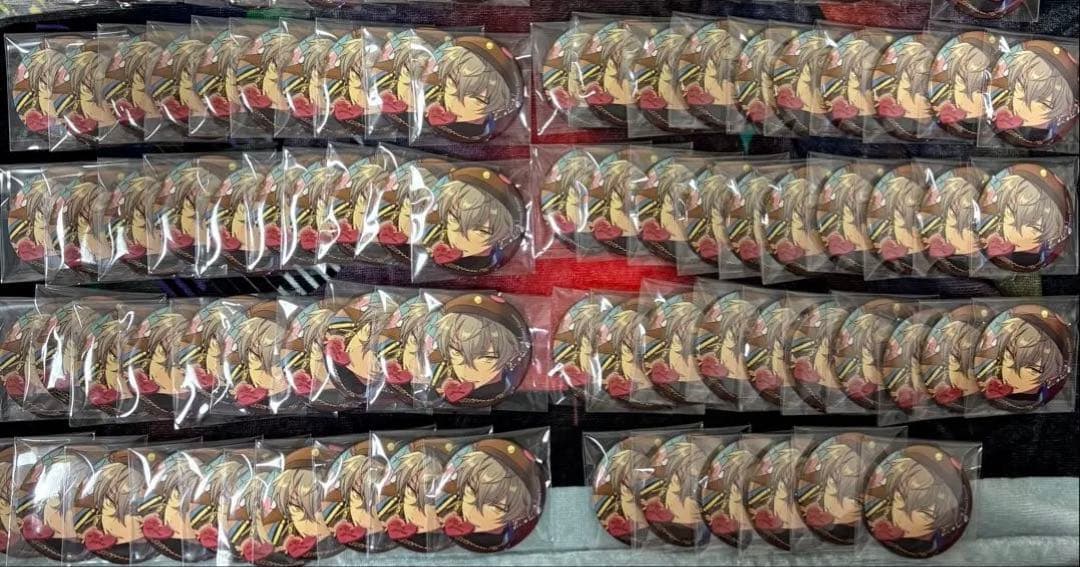 あんさんぶるスターズ あんスタ 大神晃牙 缶バッジ Feb 76個セット