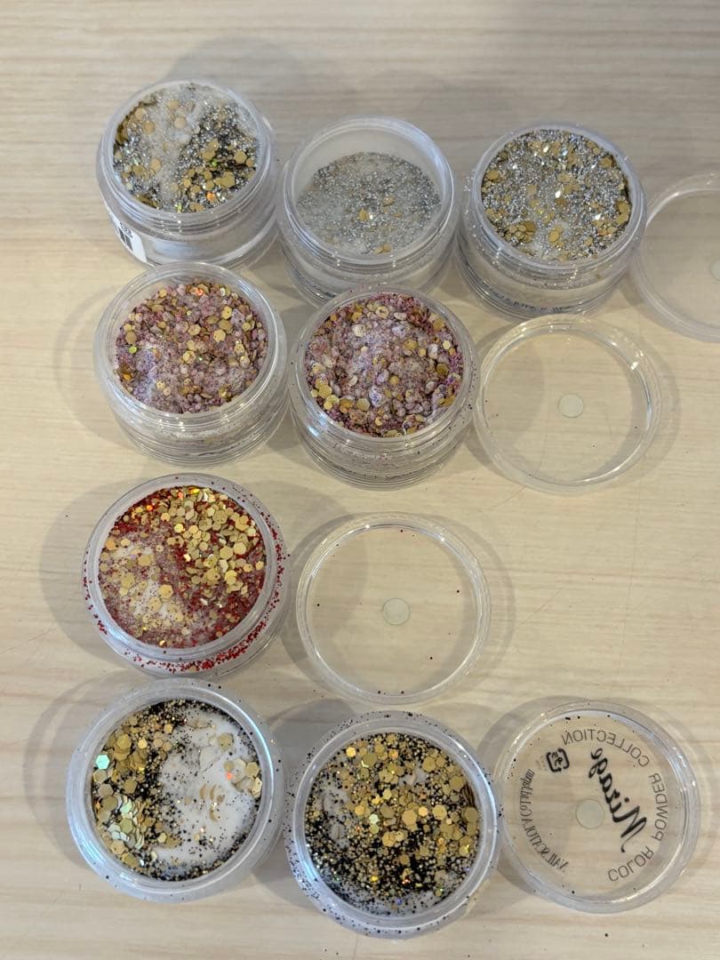 アクリルパウダー　まとめ売り　グリッターパウダー　ミラージュ