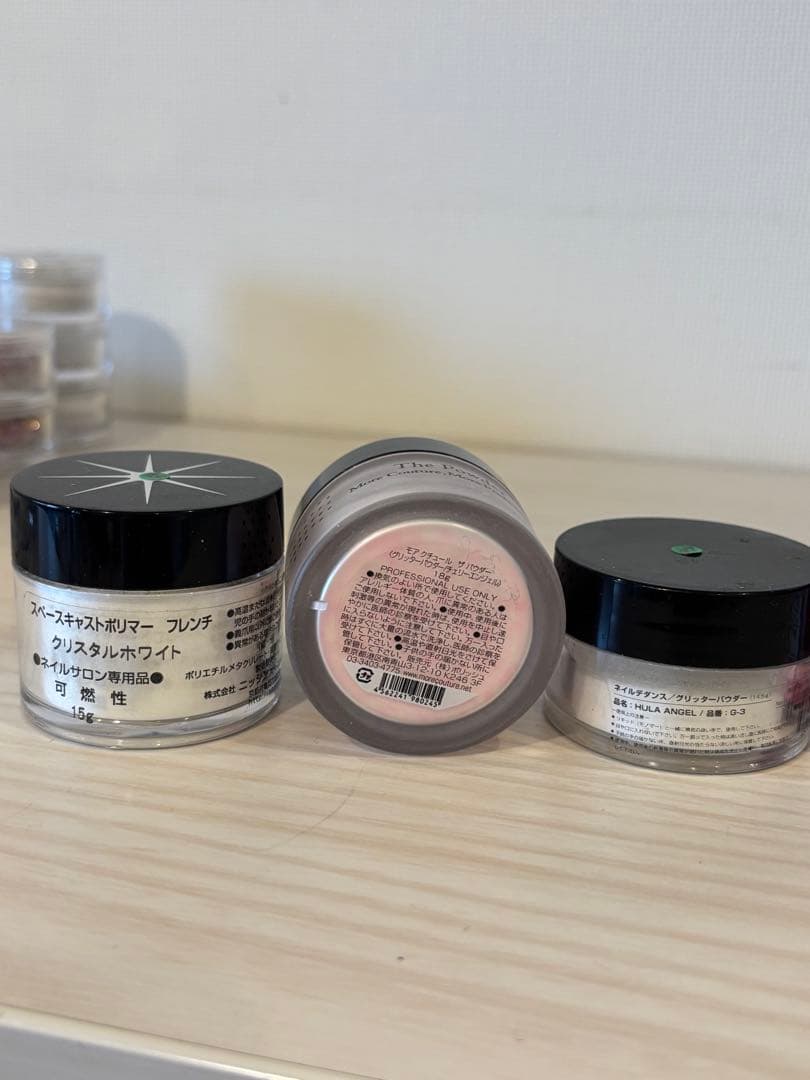 アクリルパウダー　まとめ売り　グリッターパウダー　ミラージュ