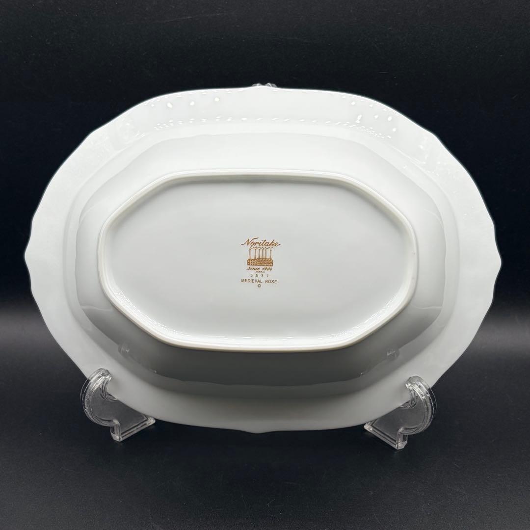 未使用 ノリタケ ダイヤモンドコレクション オーバル ボウル メディ