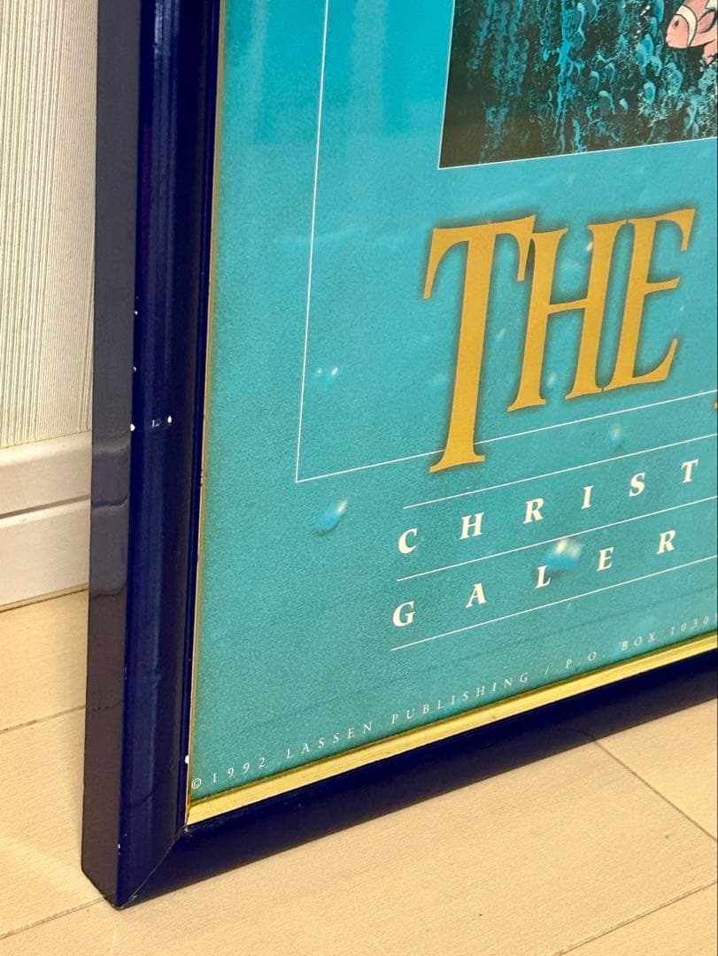 クリスチャン ラッセン THE INFINITE WAY 額装 ポスター複製画