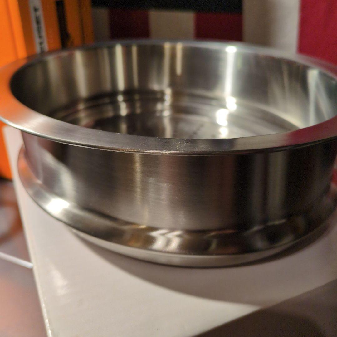 【新品】ルクルーゼ ココットオーバル 25cm用スチーマー 蒸し器