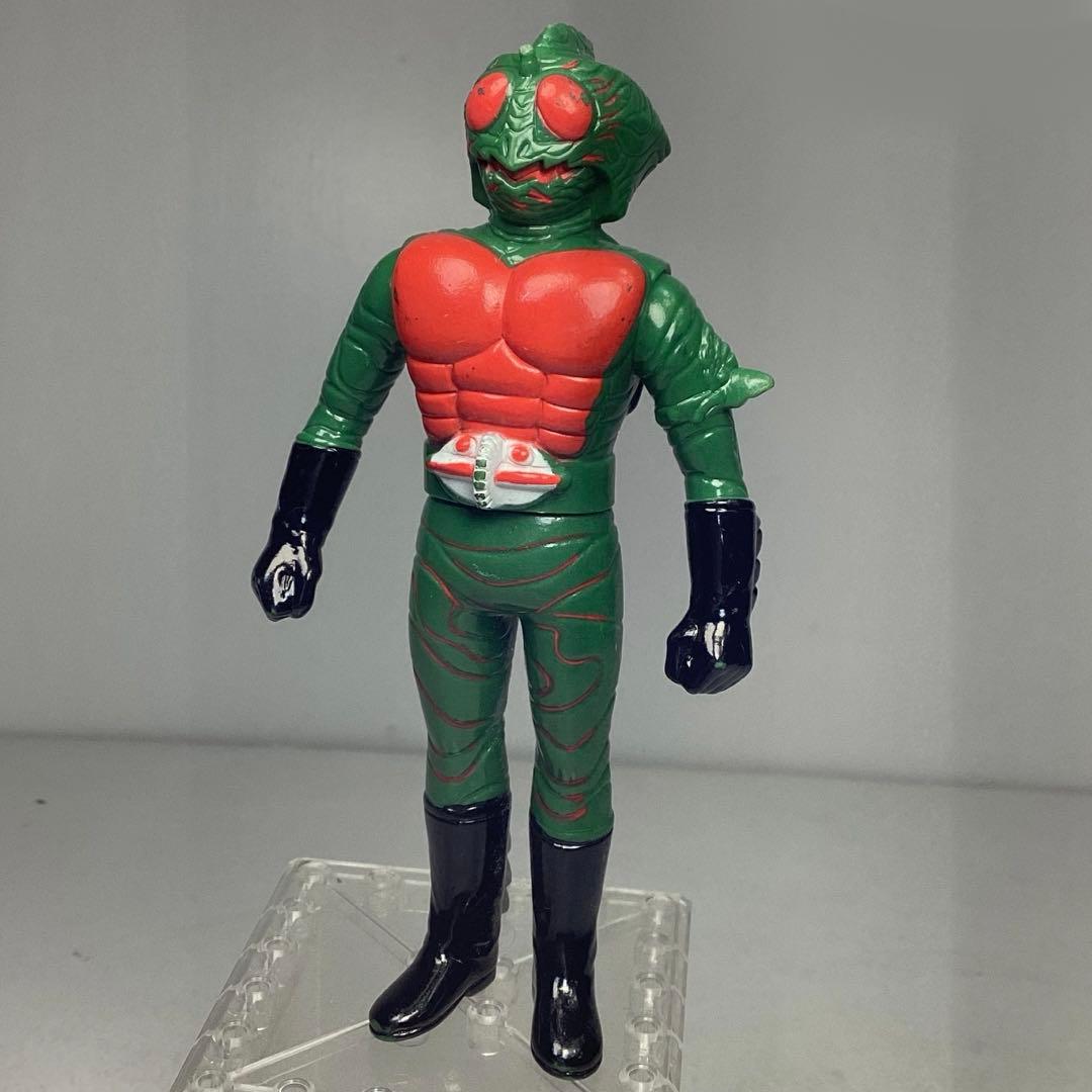 1989 JAPAN 硬質ソフビ 仮面ライダーアマゾン - メルカリ