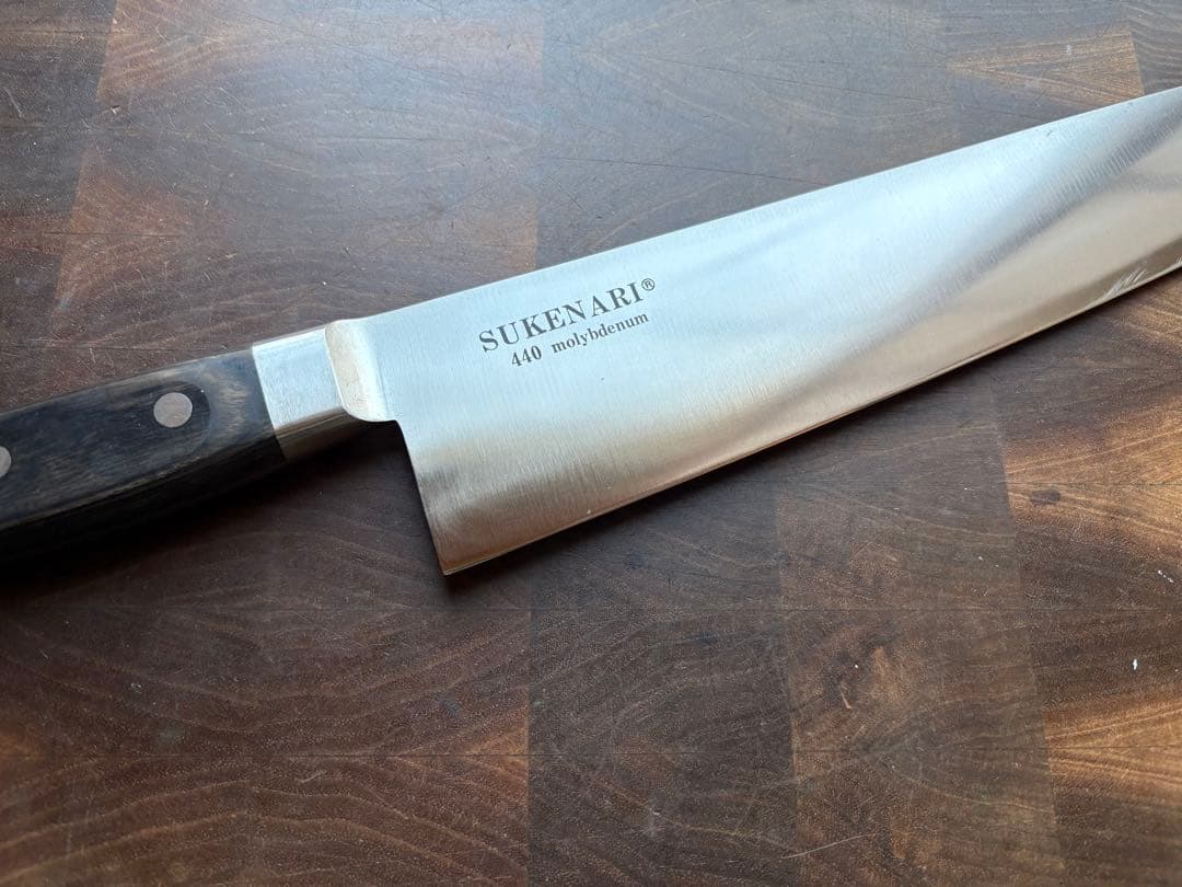 佑成 440 モリブデン鋼 牛刀 300mm 包丁 尺 洋包丁 未使用 祐成 - メルカリ