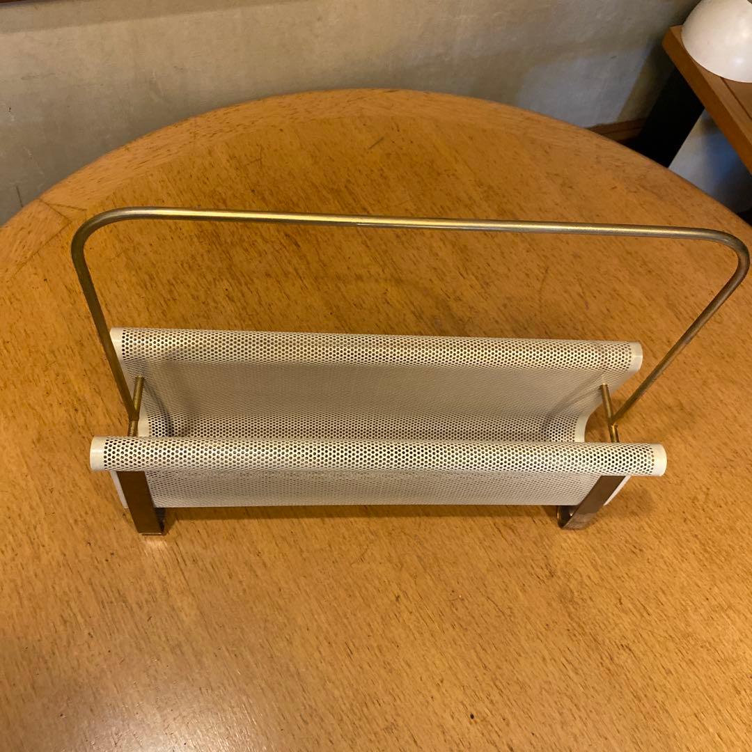 ポストモダン　パンチングメタル　マガジンラック　検マシューマテゴ