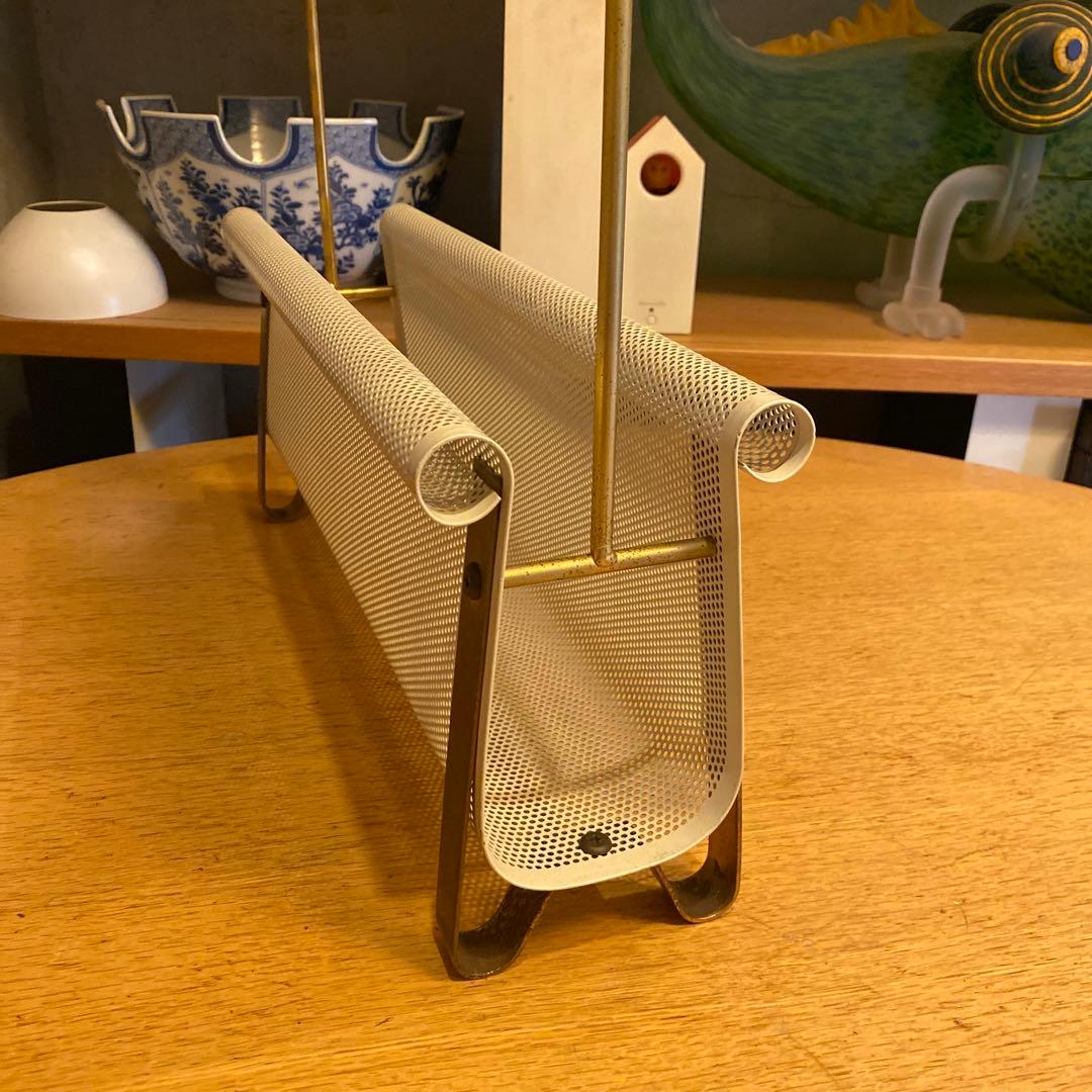 ポストモダン　パンチングメタル　マガジンラック　検マシューマテゴ