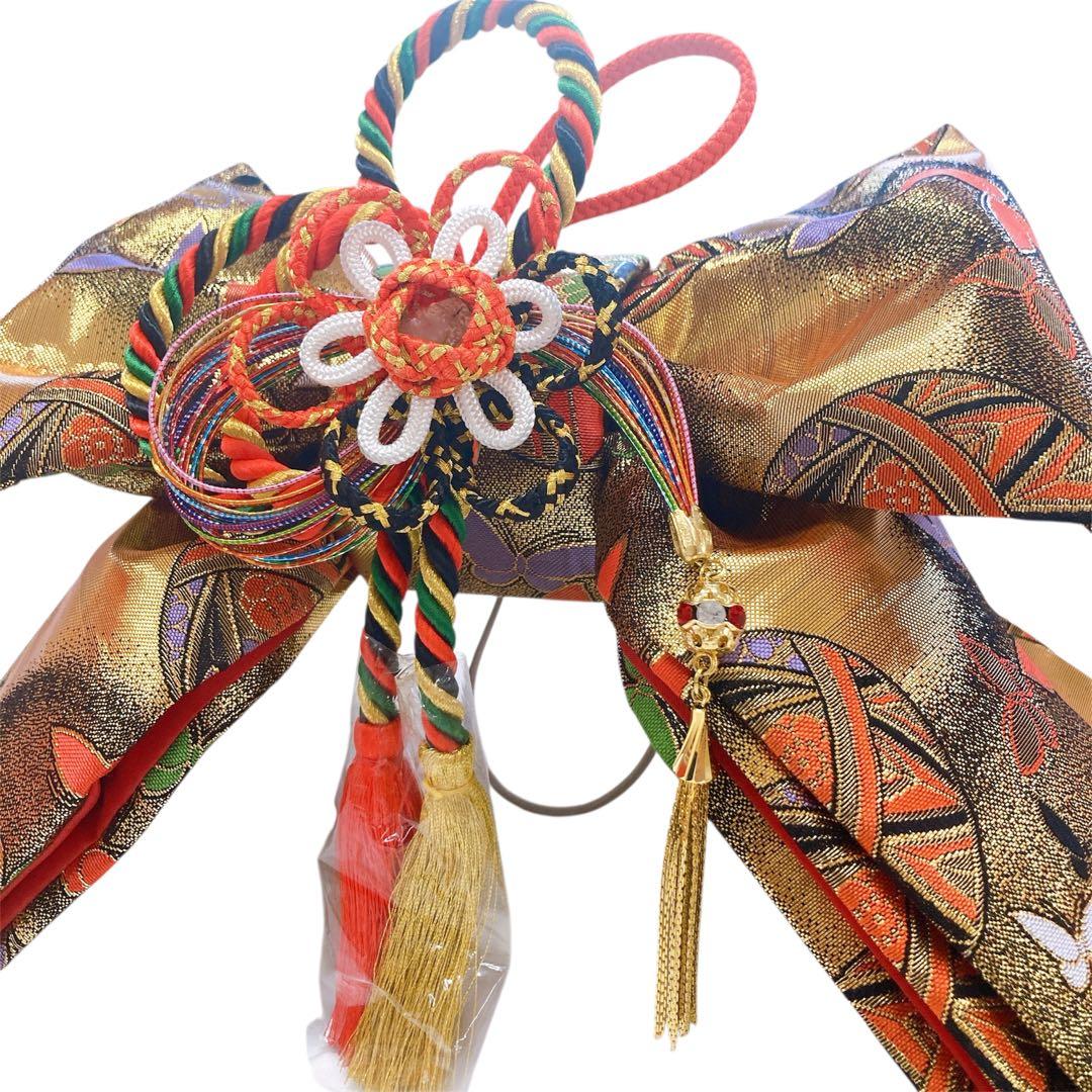 ◎mh-0043　【美品】七五三　作り帯・小物8点セット　女の子　8-28