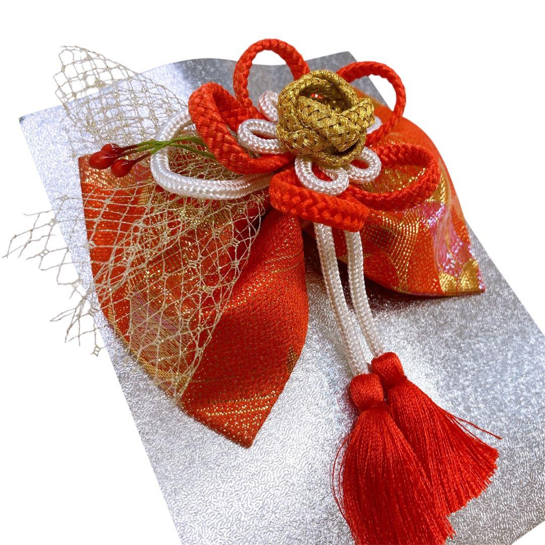 ◎mh-0043　【美品】七五三　作り帯・小物8点セット　女の子　8-28