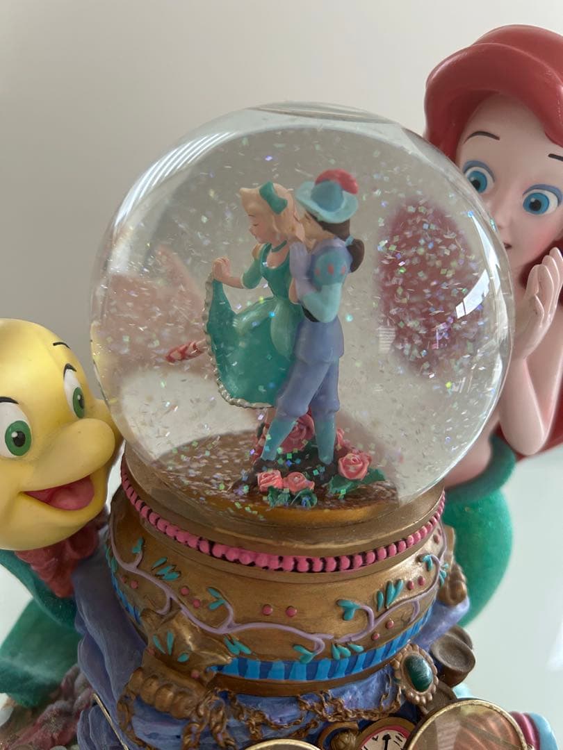 アリエル スノードーム オルゴール　レア品