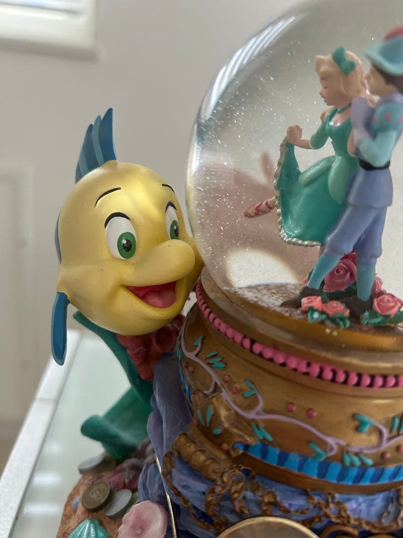 アリエル スノードーム オルゴール　レア品