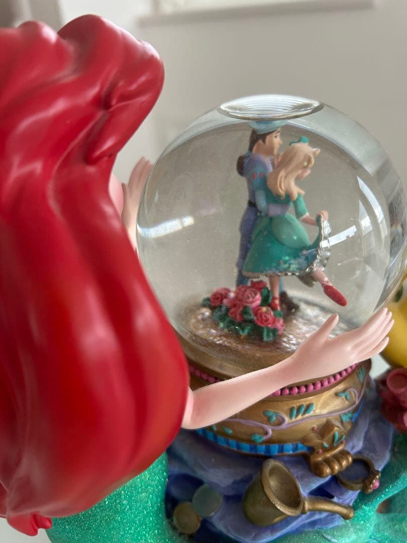 アリエル スノードーム オルゴール　レア品