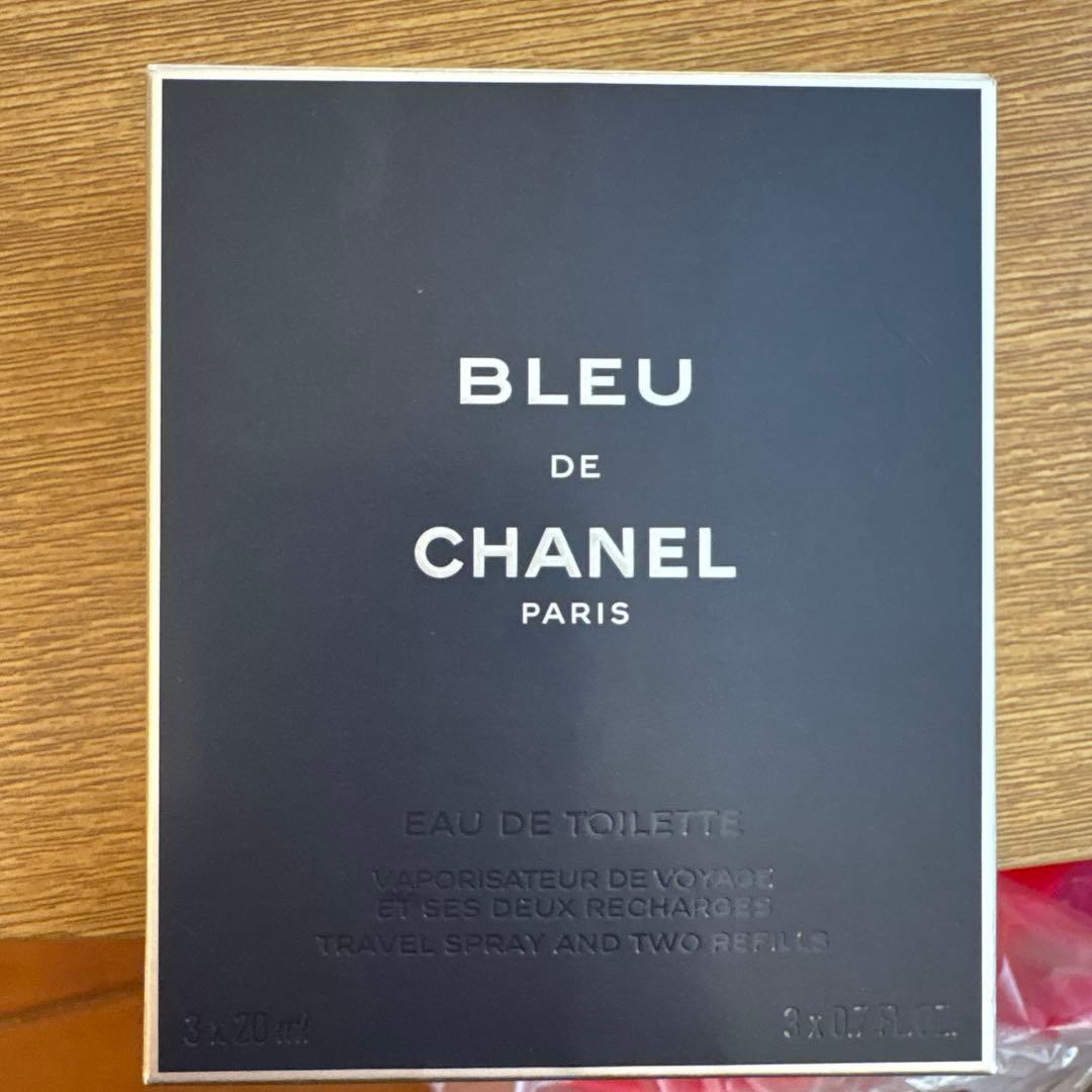 シャネル ブルードゥシャネル　トラベルスプレー20ml 本体＋レフィルセット2本