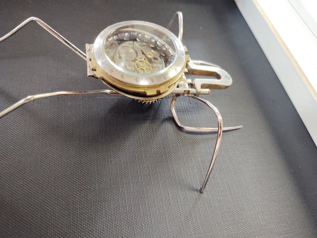 スチームパンク 懐中時計使用昆虫（額入り）G-01 - メルカリ