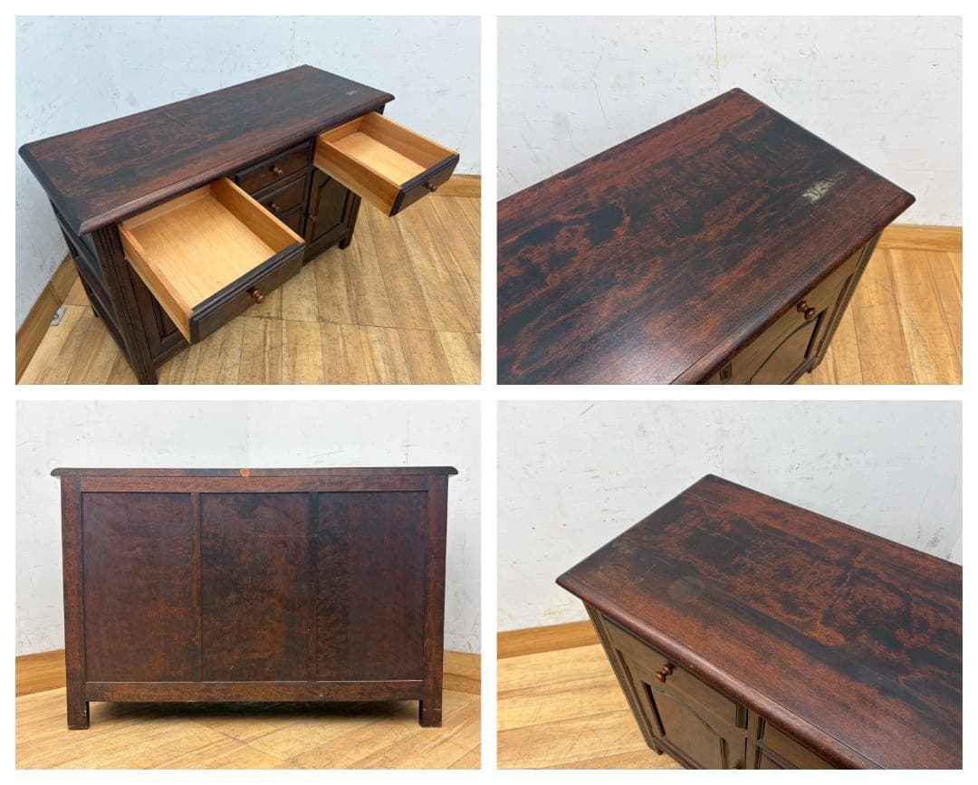 T8085☆美品☆松本民芸家具☆55万☆サイドボード☆キャビネット☆無垢材☆