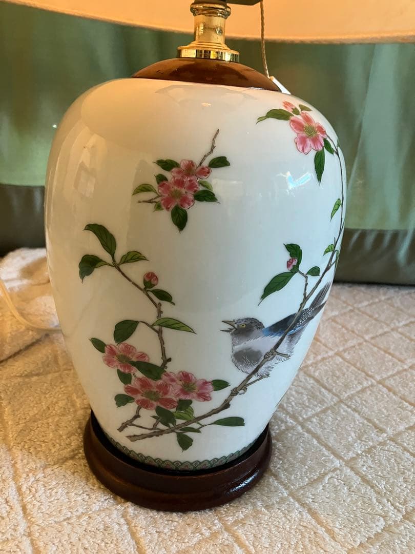 特別お値下げ！　フロアスタンド テーブルランプ 高級陶器　ランプ