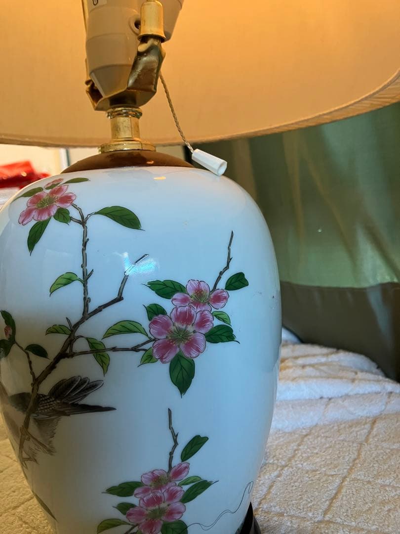 特別お値下げ！　フロアスタンド テーブルランプ 高級陶器　ランプ