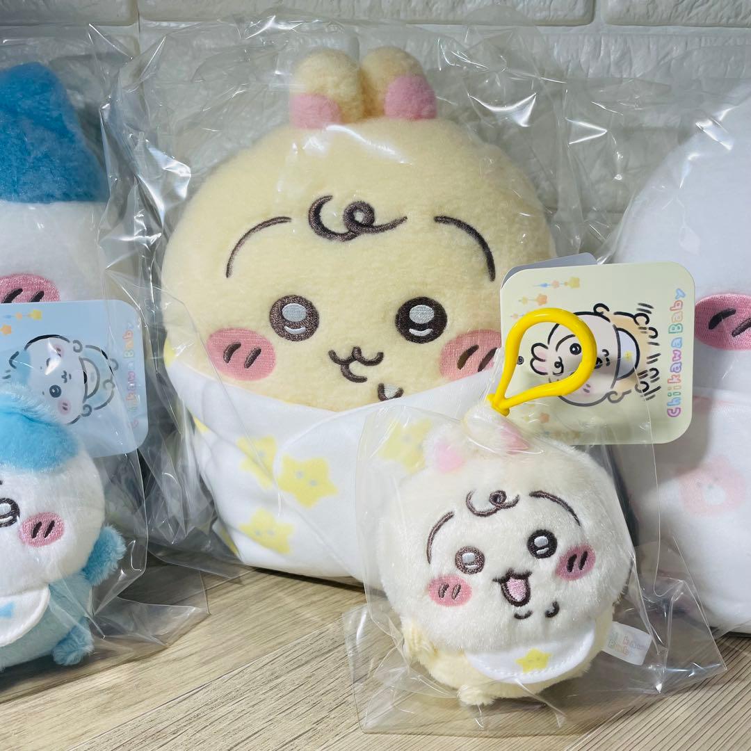 ちいかわ ハチワレ おくるみぬいぐるみ Baby ちいかわベビー 6点セット