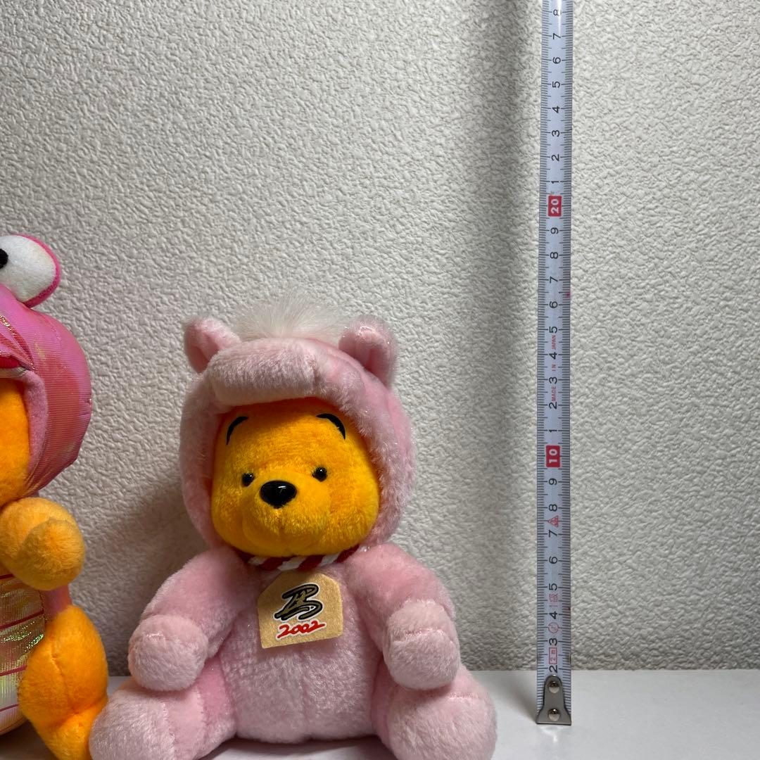 美品】プーさん ぬいぐるみ ディズニーストア 干支 ドラゴン 巳年 午年