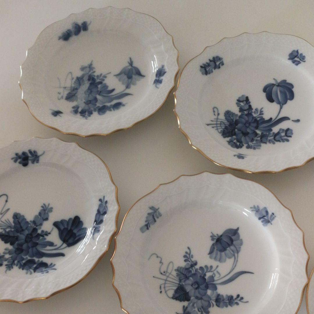 ロイヤルコペンハーゲン【ブルーローズ金彩】