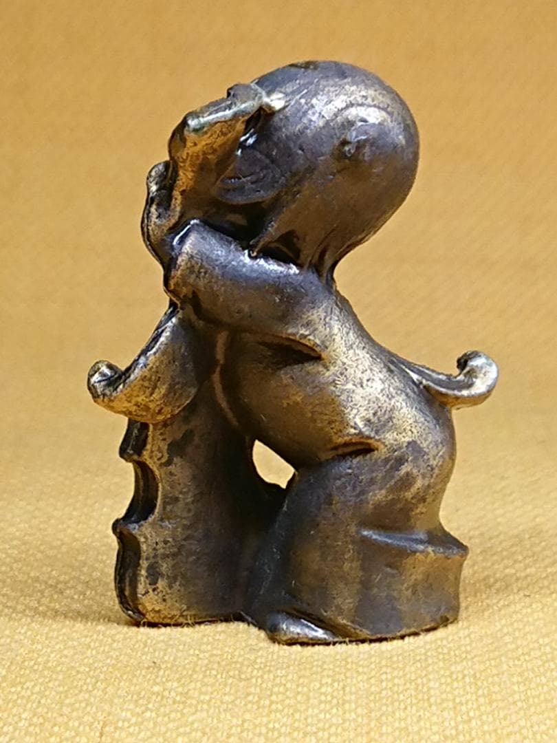 人形 銅製 ブロンズ像 イタリア 置物 インテリア 工芸品 美術品 A2529