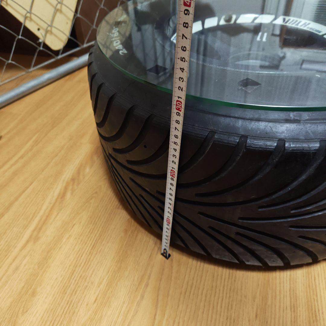 タイヤ付きホイール　サイドテーブル