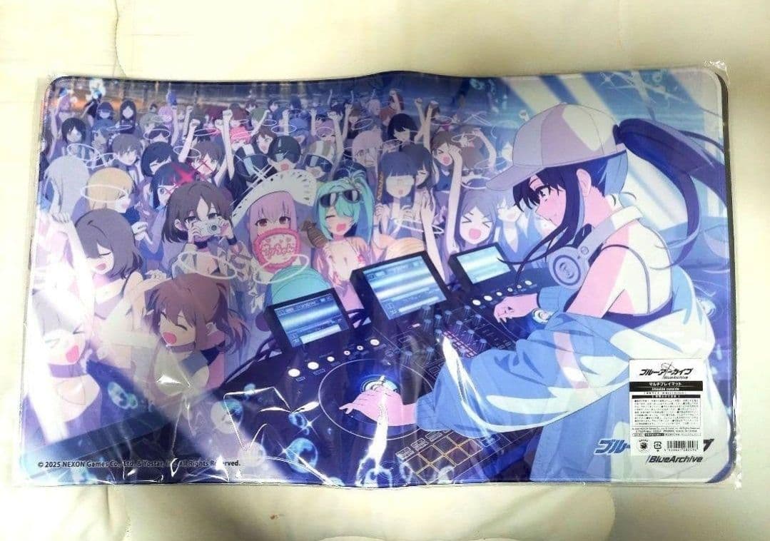 ブルアカ ラバーマット ブルーアーカイブ プレイマット デスクマット
