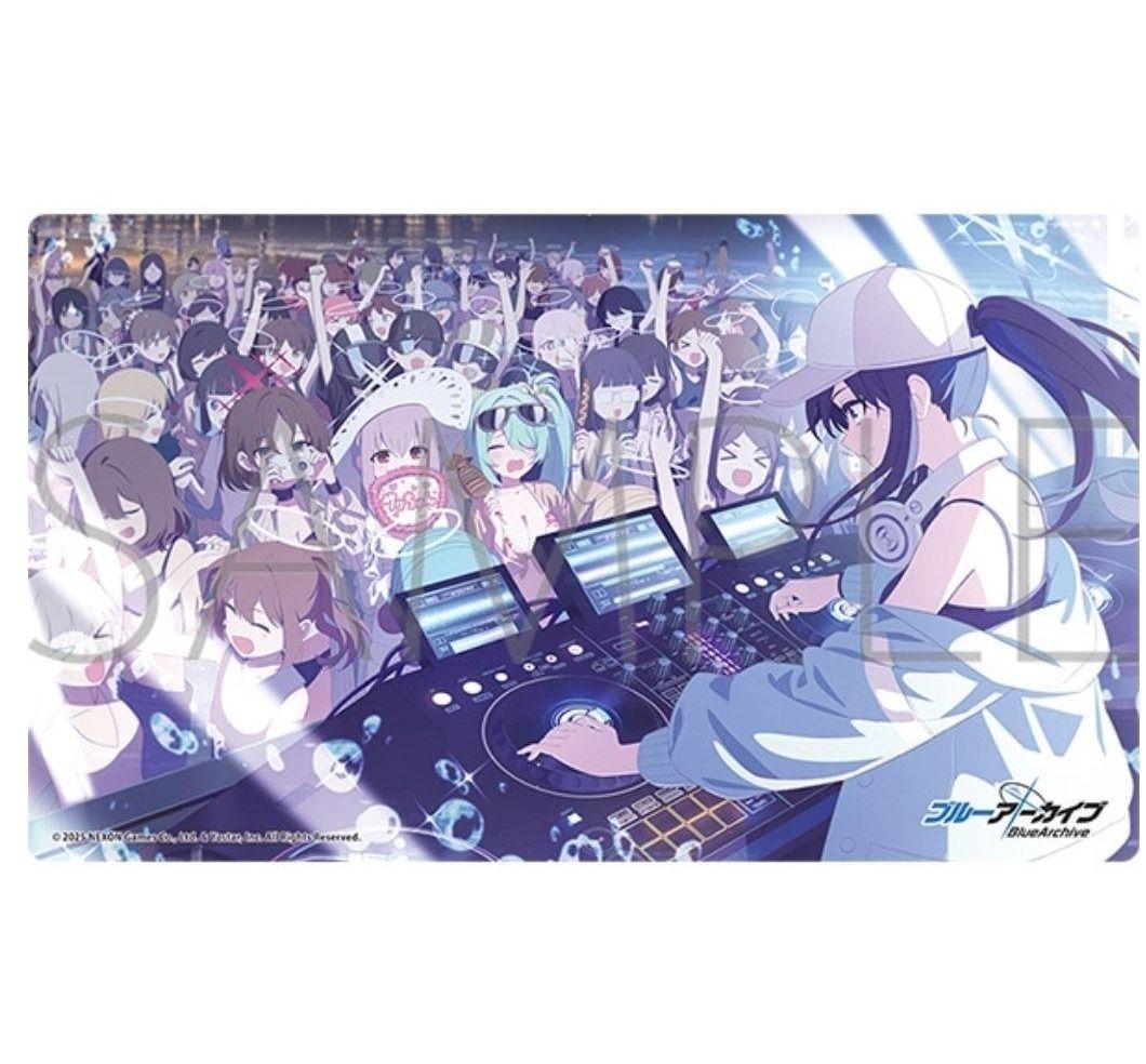 ブルアカ ラバーマット ブルーアーカイブ プレイマット デスクマット