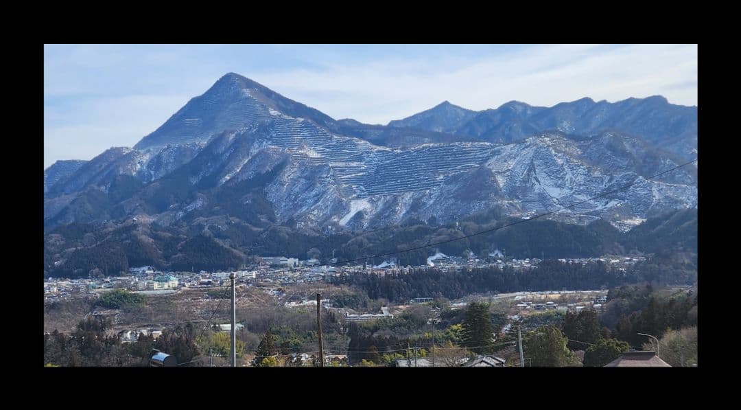 埼玉県 秩父盆地のシンボル 武甲山のアンティーク写真 貴重写真 - メルカリ