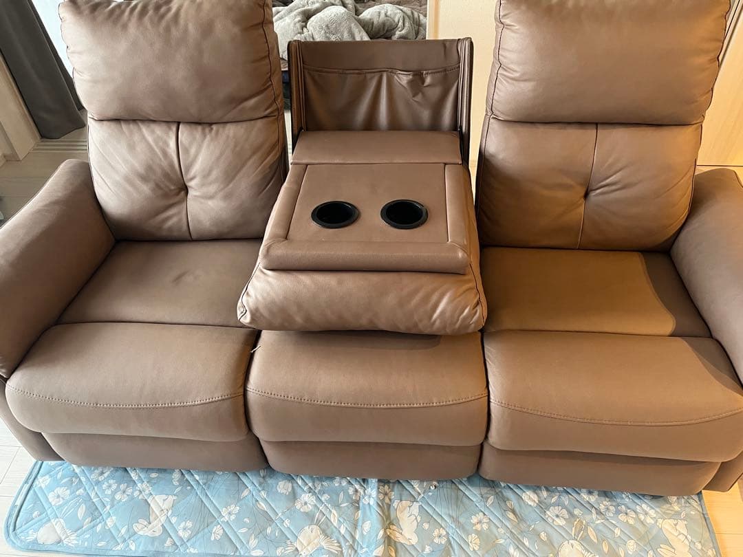 3人掛け電動リクライニングソファ　購入価格395000円