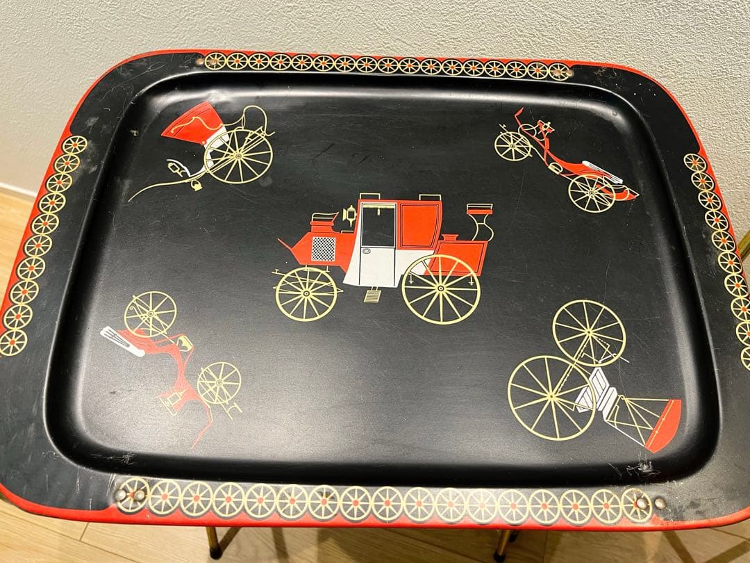 トレイ　1950年製　ヴィンテージ　アンティーク サイドテーブル