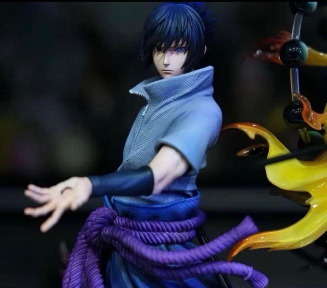 激レア】NARUTO ナルト×サスケ 九喇嘛チャクラモード 海外フィギュア