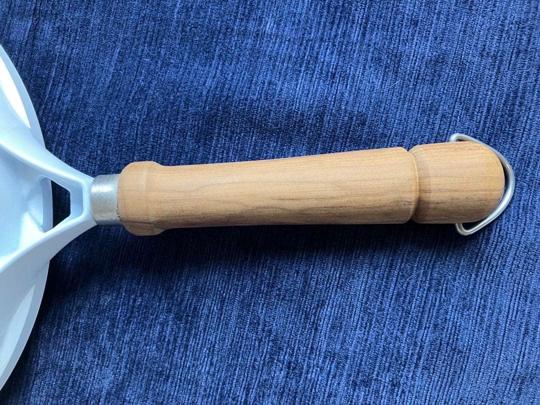 Berndes　26㎝　ホワイト 深型フライパン 木製ハンドル　セラミック白