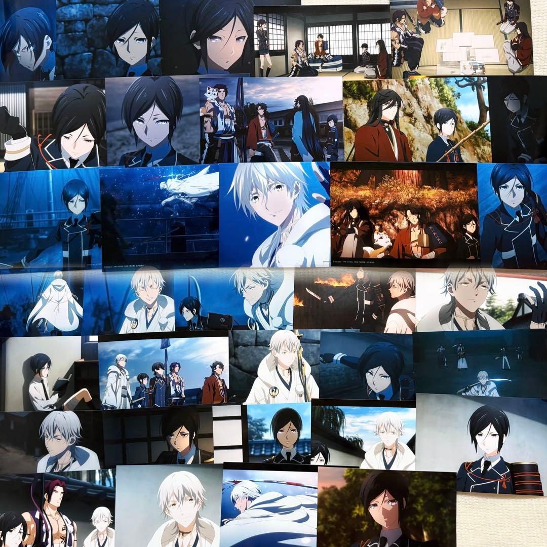 活撃刀剣乱舞 とうらぶ ネットプリント 34枚セット 薬研 鶴丸 + おまけ