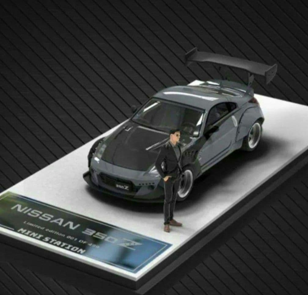 1/64スケール ワイルドスピードドリフトキング350Zフィギュア付