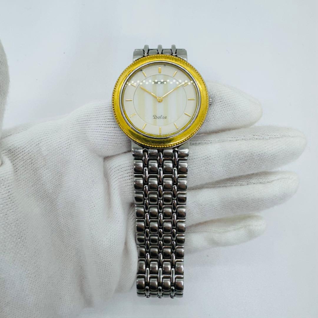 ✨SEIKO✨セイコー✨18KT✨DOLCE✨8N40-6060✨腕時計✨
