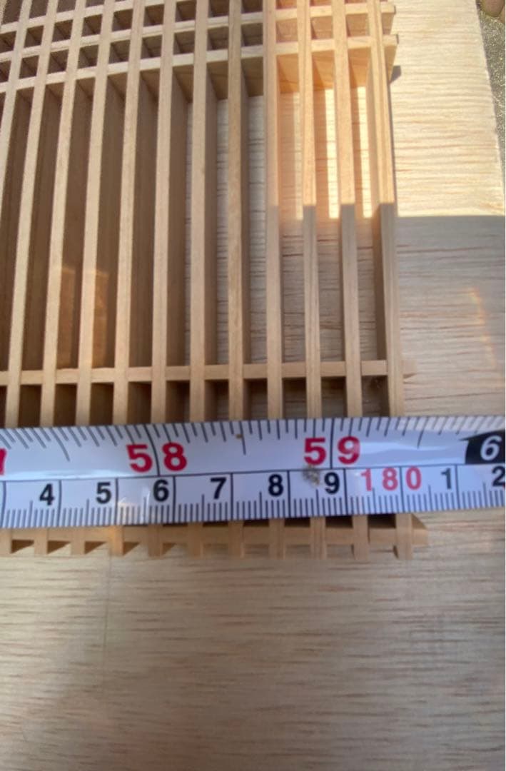 欄間組子2枚1組