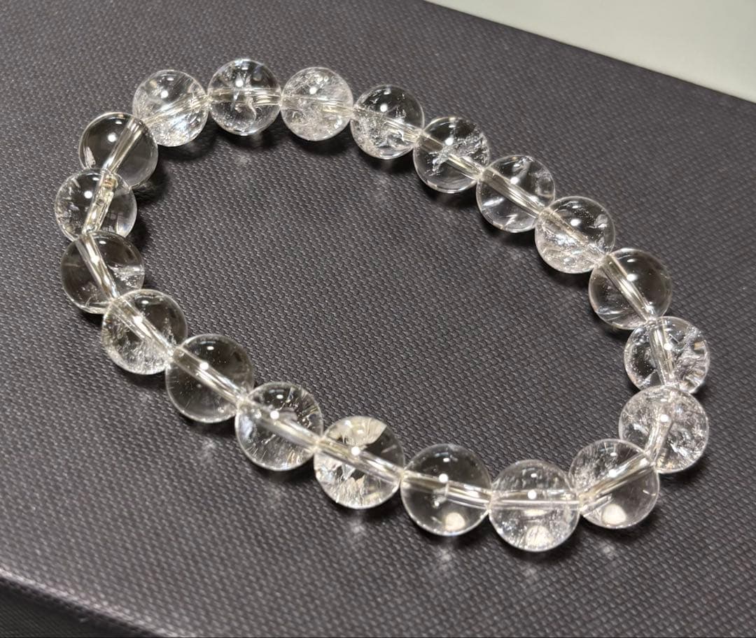 アイリスクォーツ ブレスレット（１０mm珠、径１７cm）ヒマラヤ産