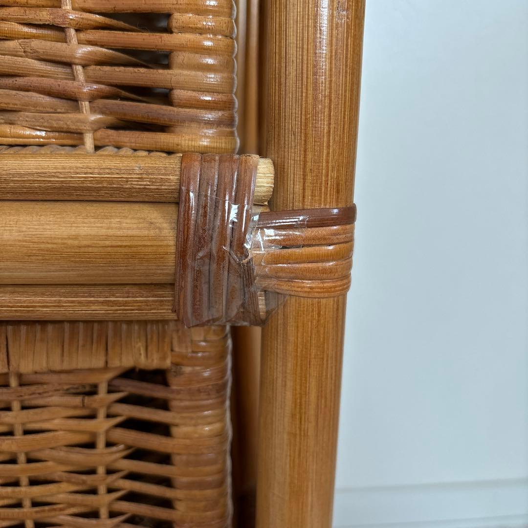 古物　ラタンチェスト　昭和レトロ