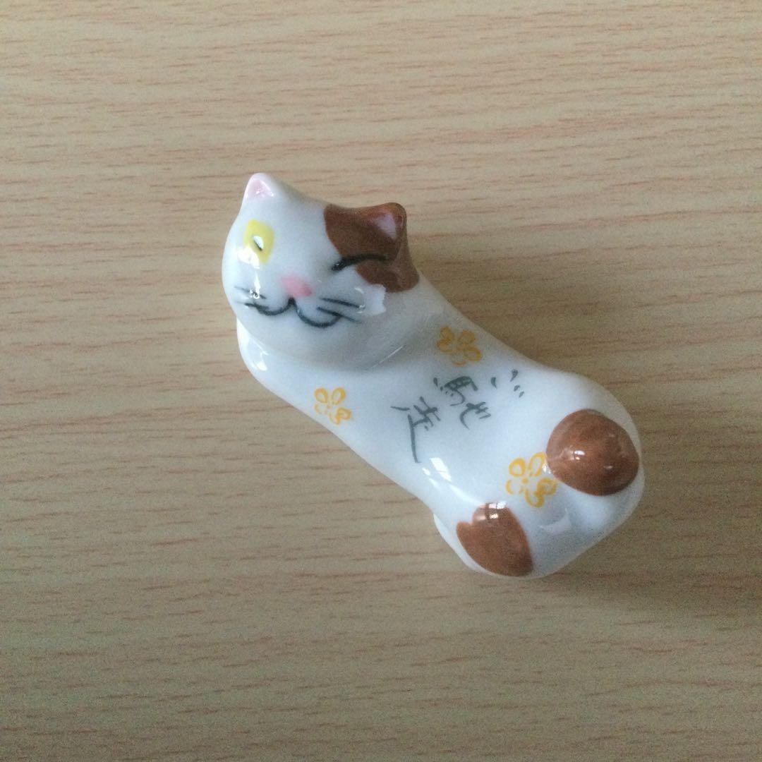✨セール✨【和　MANHATTANER’S 】箸置き5個セット　猫