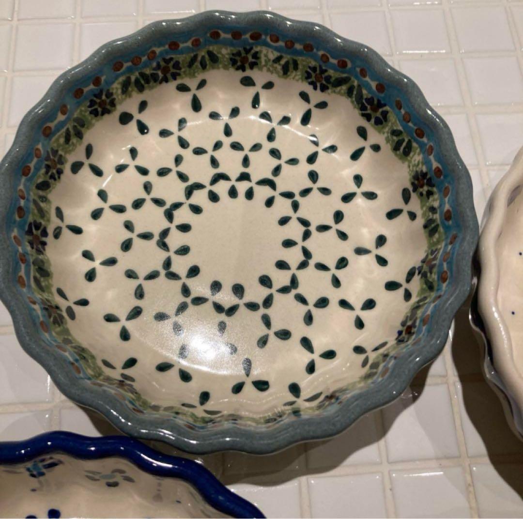 ポーリッシュポタリー　ポーランド食器　小鉢　15センチ